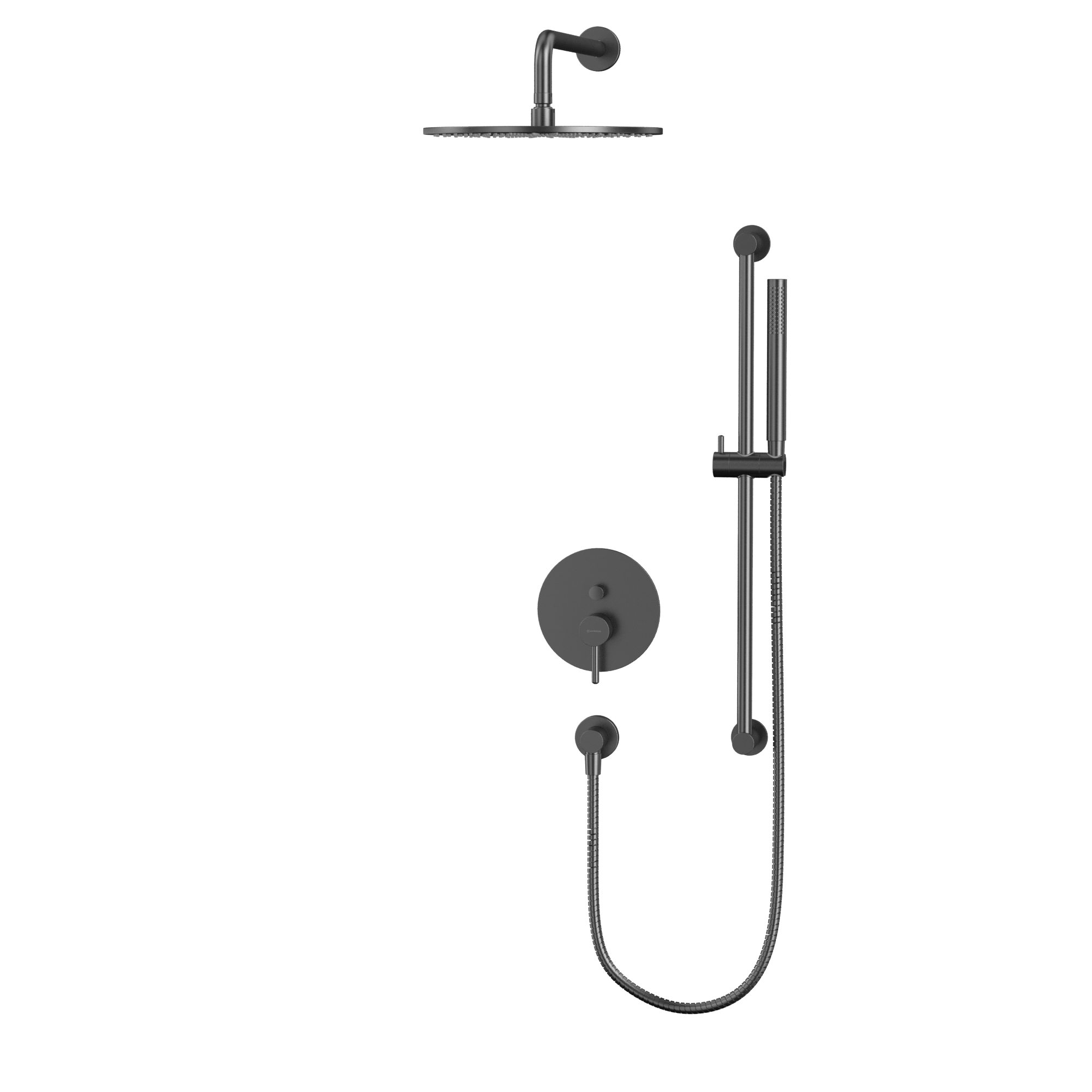 Душевая программа Система для душа скрытого монтажа YSET05GM (оружейная сталь) 