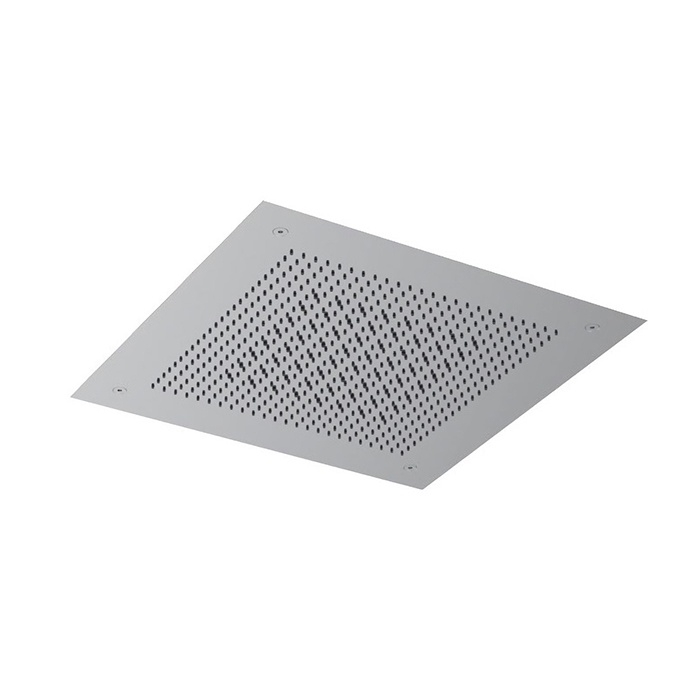 Верхний душ 380*380 мм, нержавеющая сталь глянцевая