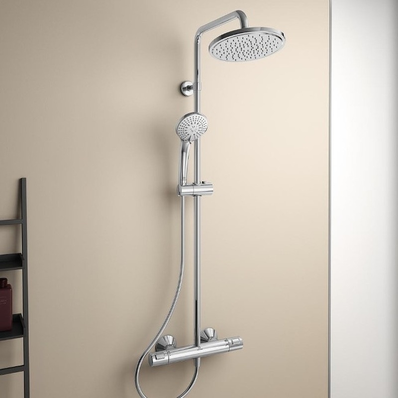 Душевая программа CERATHERM T25 Душевая система с термостатическим смесителем, хром 