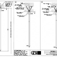 Комплектующие Излив потолочный хром 