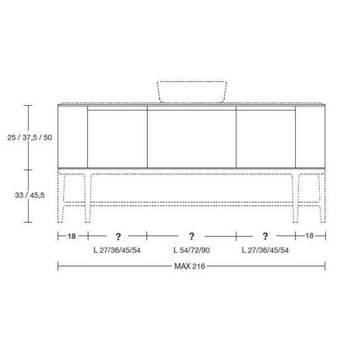 Мебель для ванной Комплект мебели: тумба подвесная с раковиной 180x54см, цвет: Grey smog opaco, зеркало цвет: Fume и смеситель, цвет: хром 