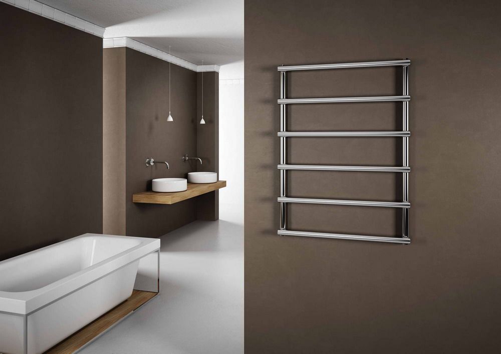 Полотенцесушители Полотенцесушитель водяной 740/530 мм (6 перекладин), цвет хром 