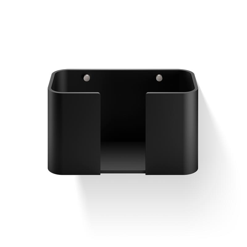 WPTB Настенный держатель для бумажных полотенец, черный матовый