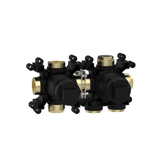 Смесители Встраиваемая часть смесителя с переключением на два положения 