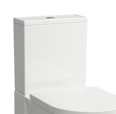 Laufen New Classic Бачок для унитаза моноблок , подвод воды снизу слева, 365х150х395 мм, цвет белый