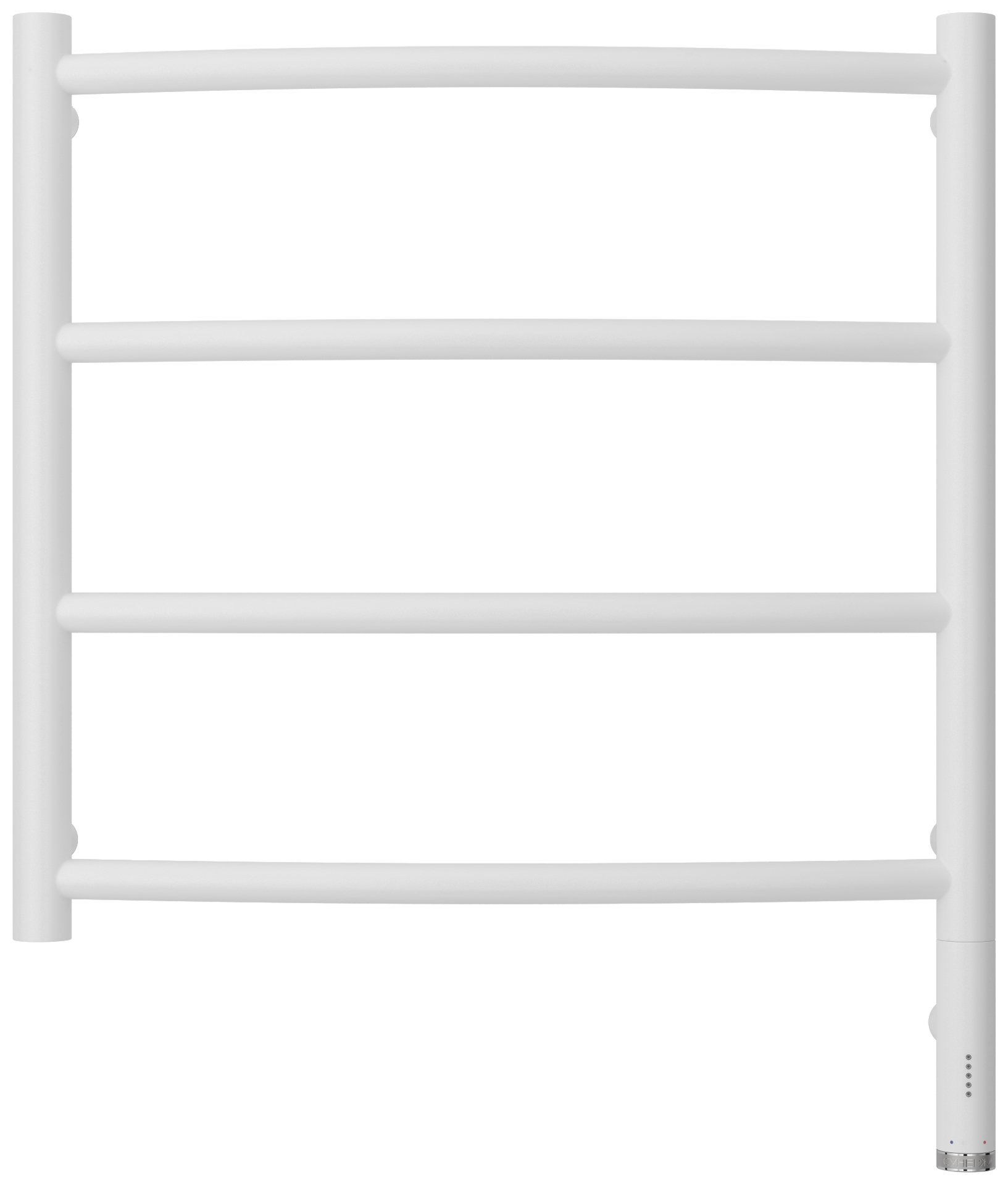 Полотенцесушители Полотенцесушитель электрический 500х500 МЭМ правый (Матовый белый) 