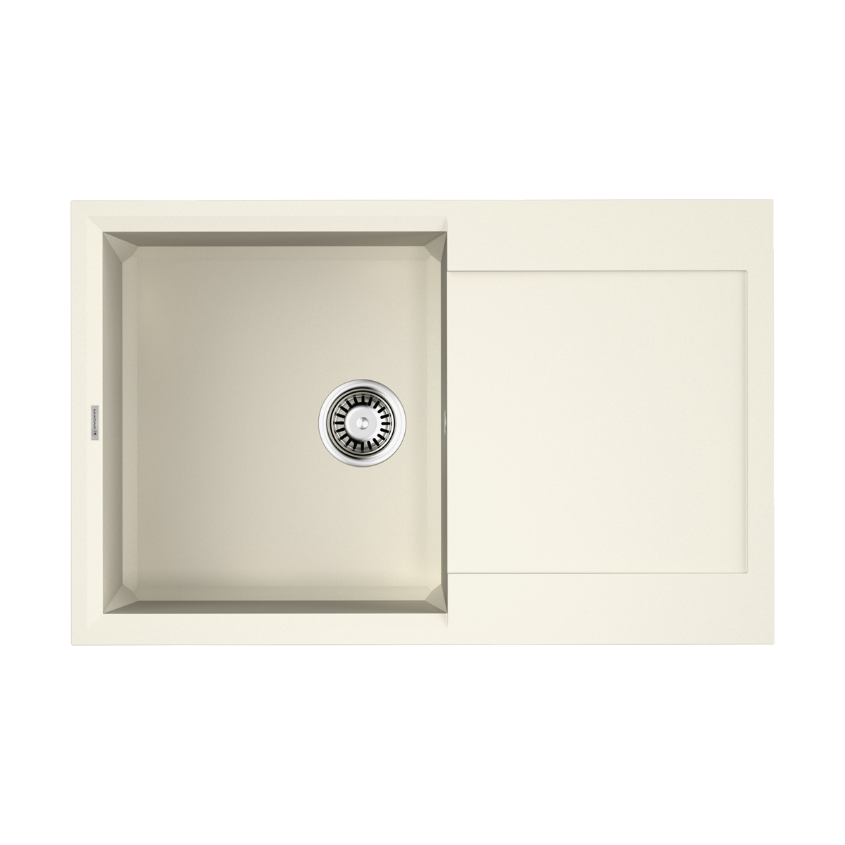 Кухонные мойки Кухонная мойка 790x500x200 Sakaime 79-WH Tetogranit/белый 