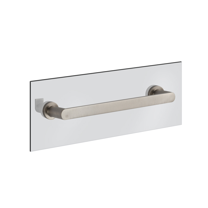 Полотенцедержатель для крепления на стекло, 30 см, цвет Finox Brushed Nickel