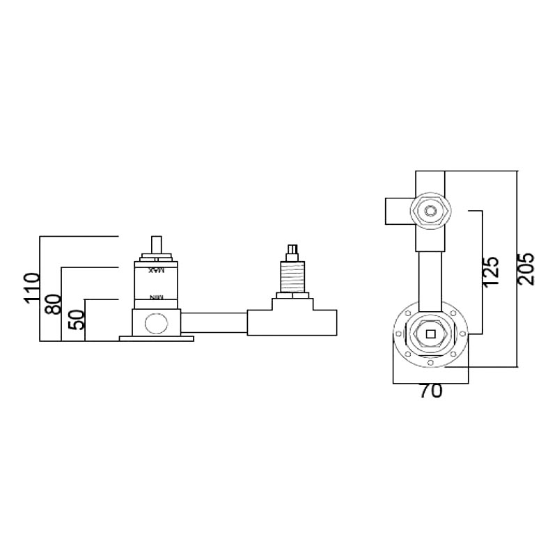 ZC0 Встраиваемая часть на 2 потребителя