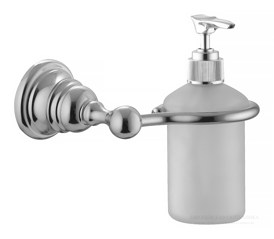 Дозатор Victory с держателем подвесной, цвет хром