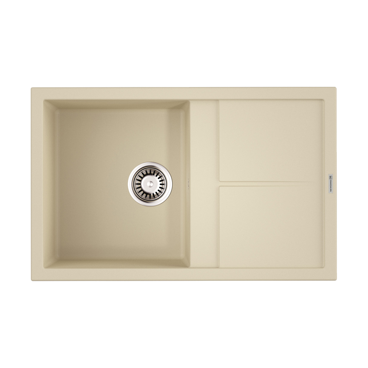 Кухонные мойки Кухонная мойка 790x500x200 Sumi 79-BE Tetogranit/ваниль 