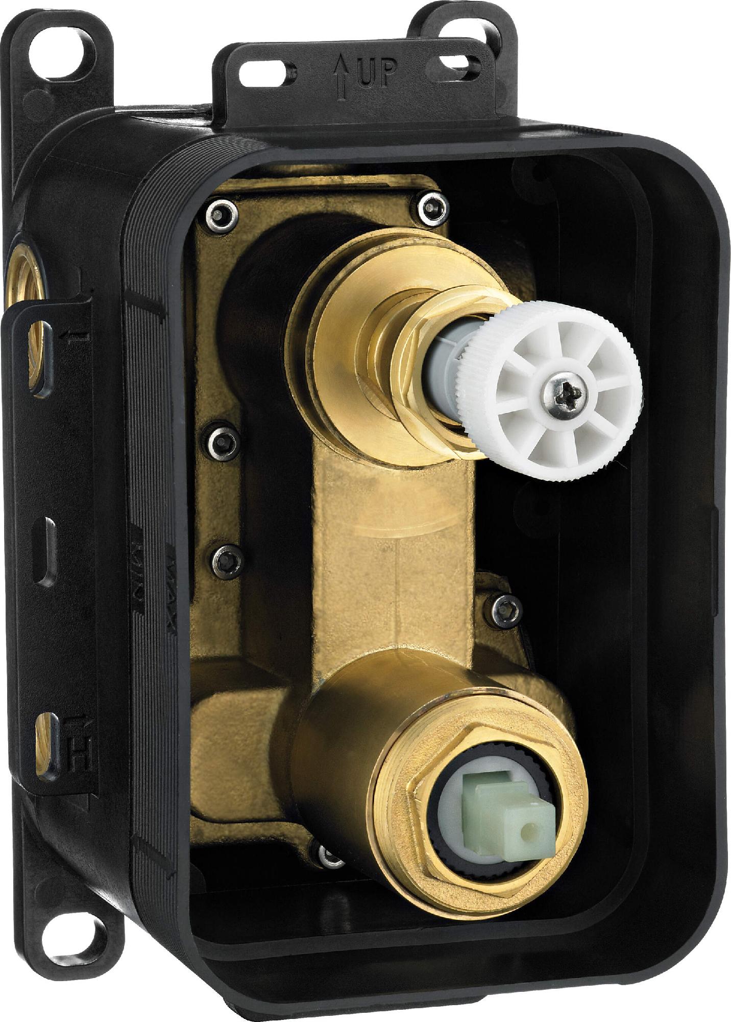 Смесители Бокс скрытого монтажа, смешивающий, с переключателем для душа 