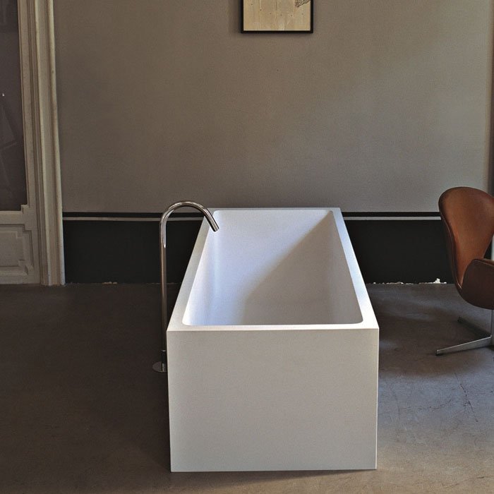 Ванны Ванна отдельностоящая 176х76х55 см, цвет: белая 