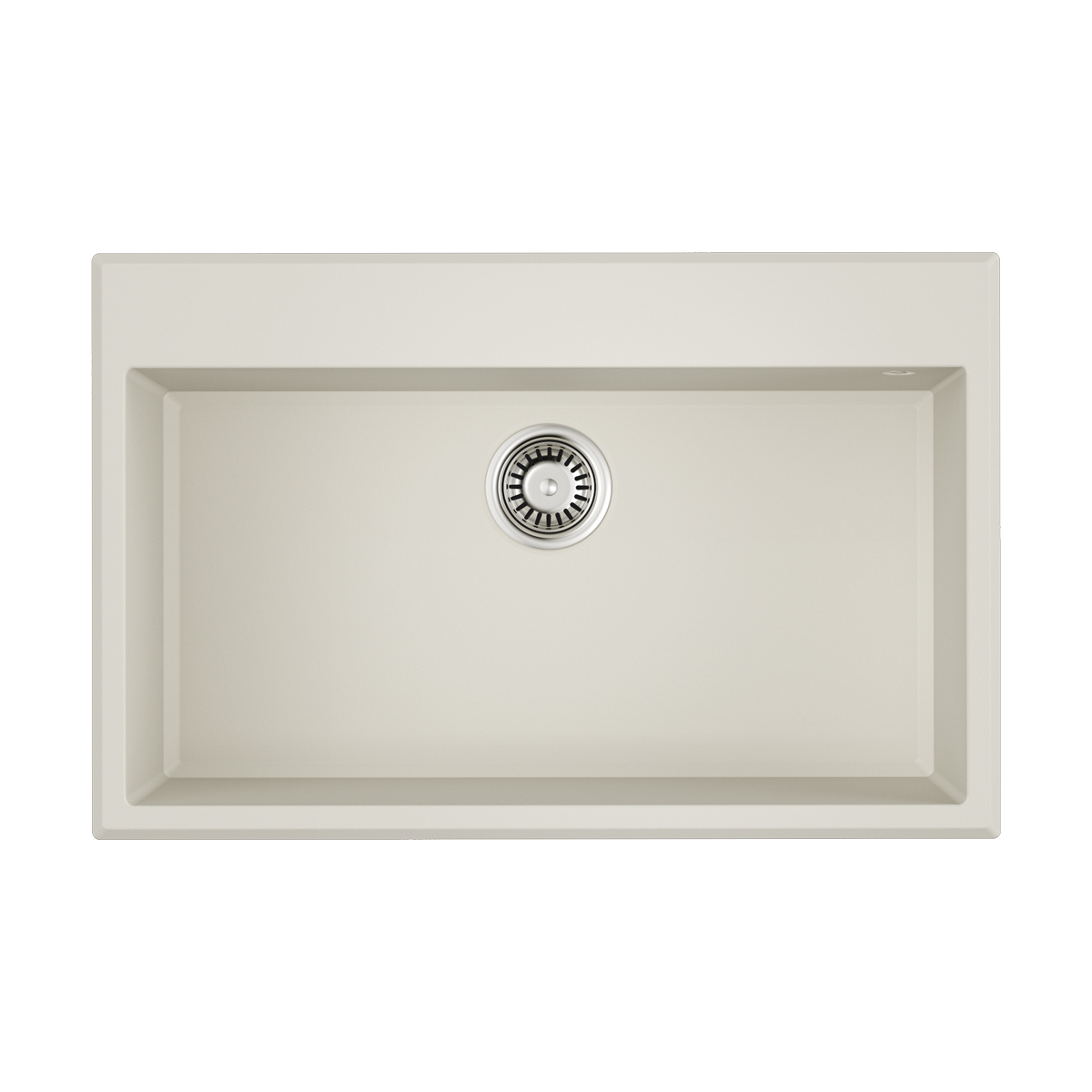 Кухонные мойки Кухонная мойка 790x510x200 Tedori 79-WH Tetogranit/белый 