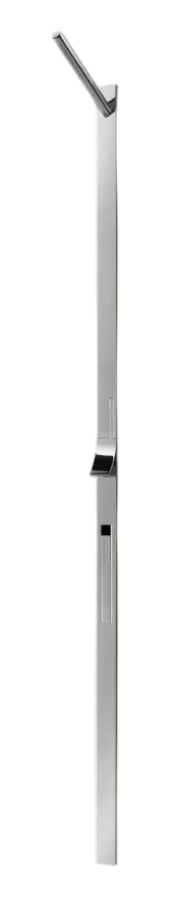 Душевая система CEA Design Cut Plus, со смесителем, с верхним и ручным душем, встраиваемая, полированная нержавеющая сталь