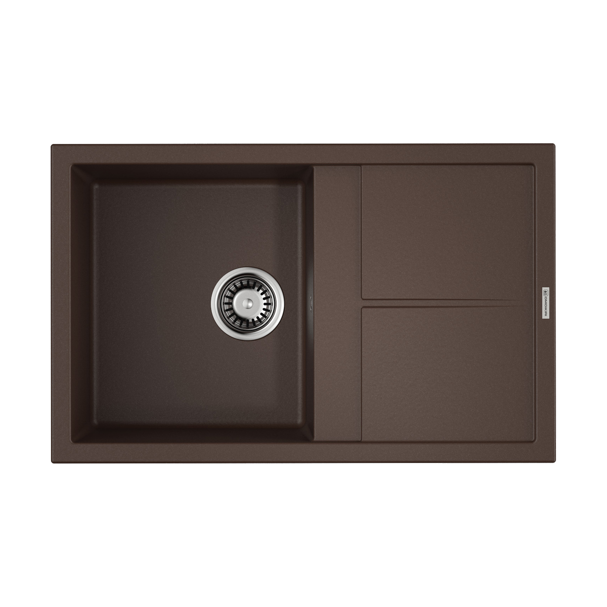 Кухонные мойки Кухонная мойка 790x500x200 Sumi 79-DC Tetogranit/темный шоколад 
