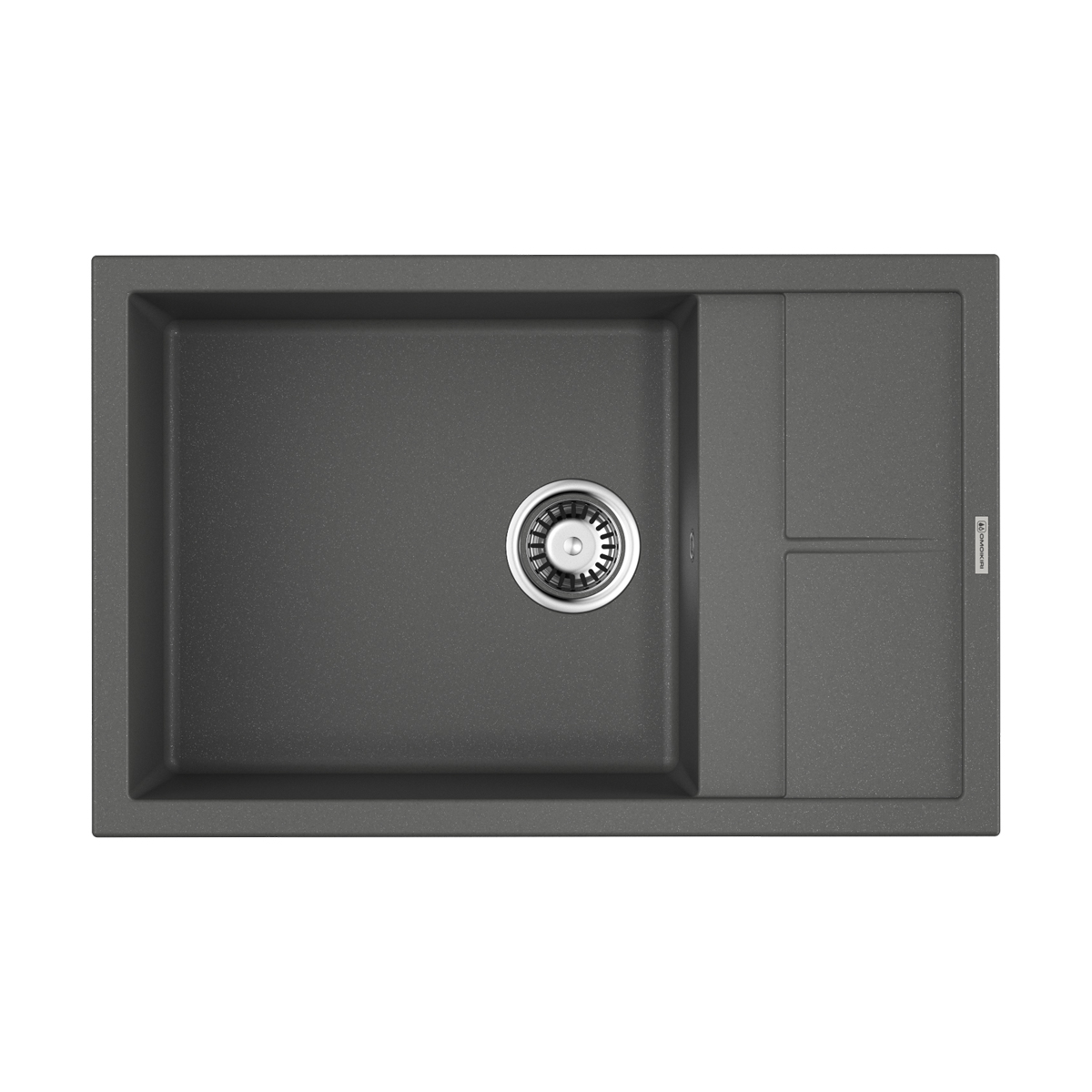 Кухонные мойки Кухонная мойка 780x500x200 Sumi 78-LB-PL Tetogranit/платина 