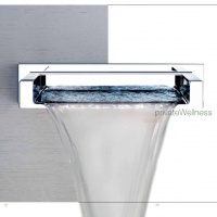 Комплектующие Душевой каскадный излив хром 