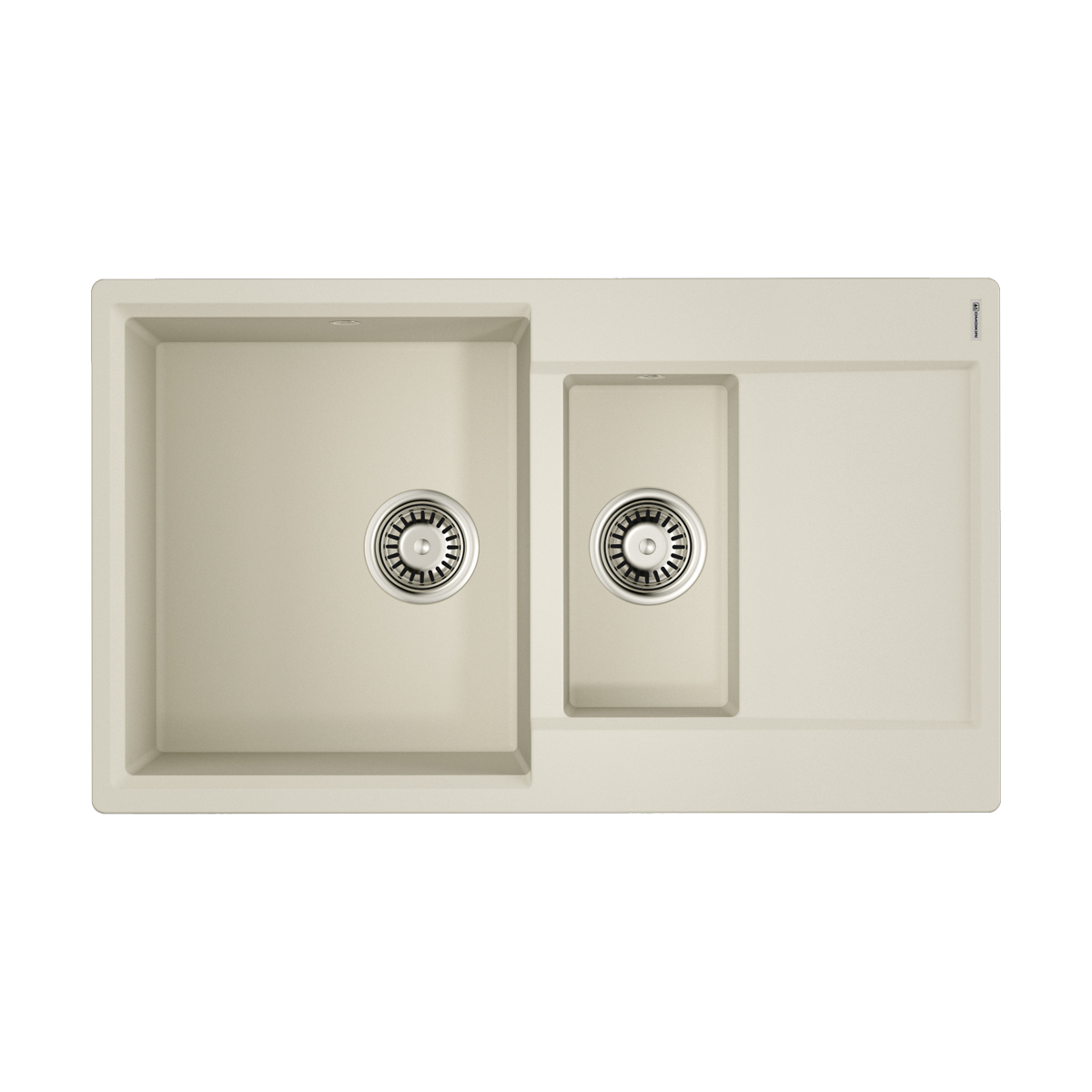 Кухонные мойки Кухонная мойка 860x510x195 Daisen 86-2-PA Artgranit/пастила 