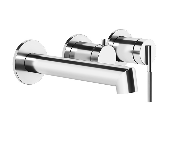 Смесители Смеситель для ванны внешняя часть хром 