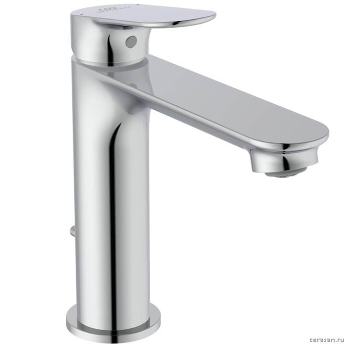 Смеситель для раковины H120, без донного клапана, цвет хром