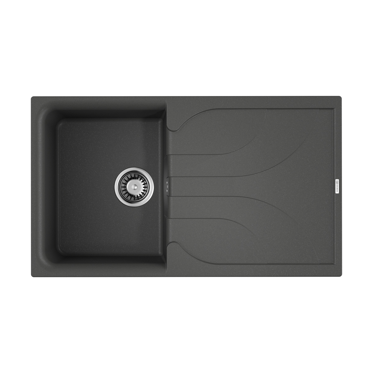 Кухонные мойки Кухонная мойка 860x500x210 Yasugata 86-PL Tetogranit/платина 