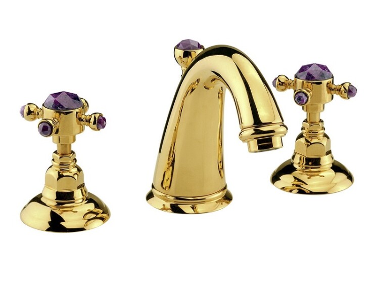 Смесители Смеситель для раковины, цвет античное золото матовое (Antique Gold Matt) 