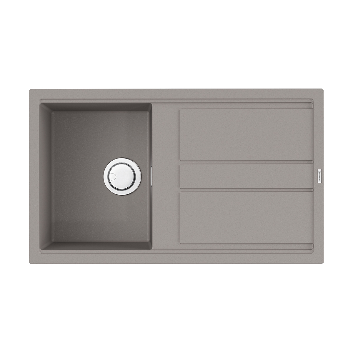 Кухонные мойки Кухонная мойка 860x510x200 Kitagawa 86-GR Artceramic/leningrad grey 