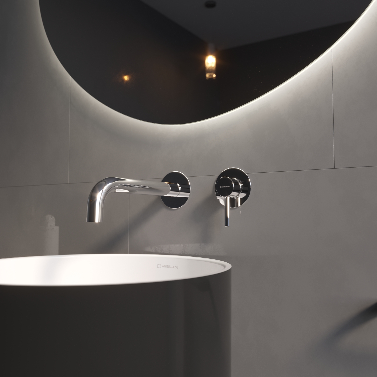 Смесители Смеситель для умывальника скрытого монтажа Y1215CR (хром) 