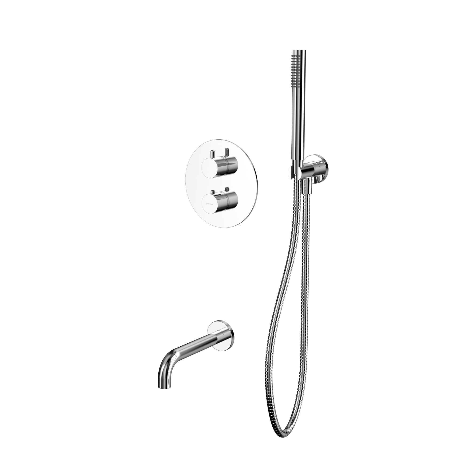 Душевая программа Термостатическая система для ванны скрытого монтажа YSET10CR (хром) 