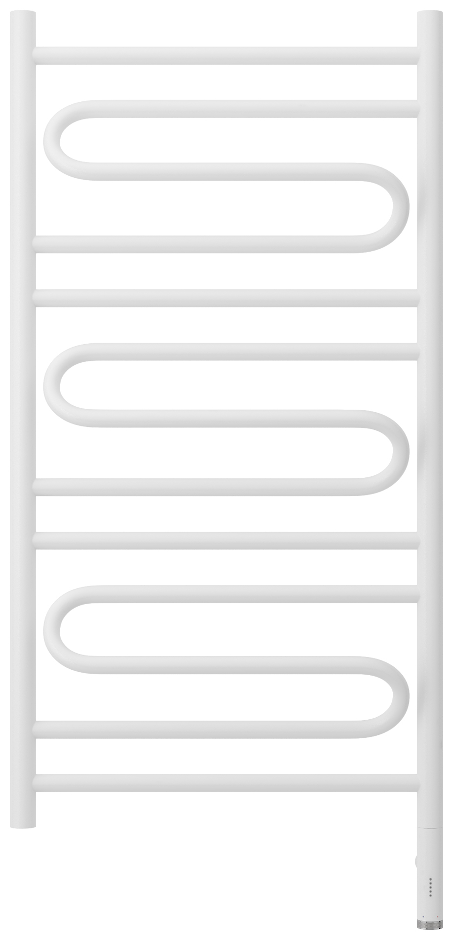 Полотенцесушители Полотенцесушитель электрический 1000х500 МЭМ правый (Матовый белый) 