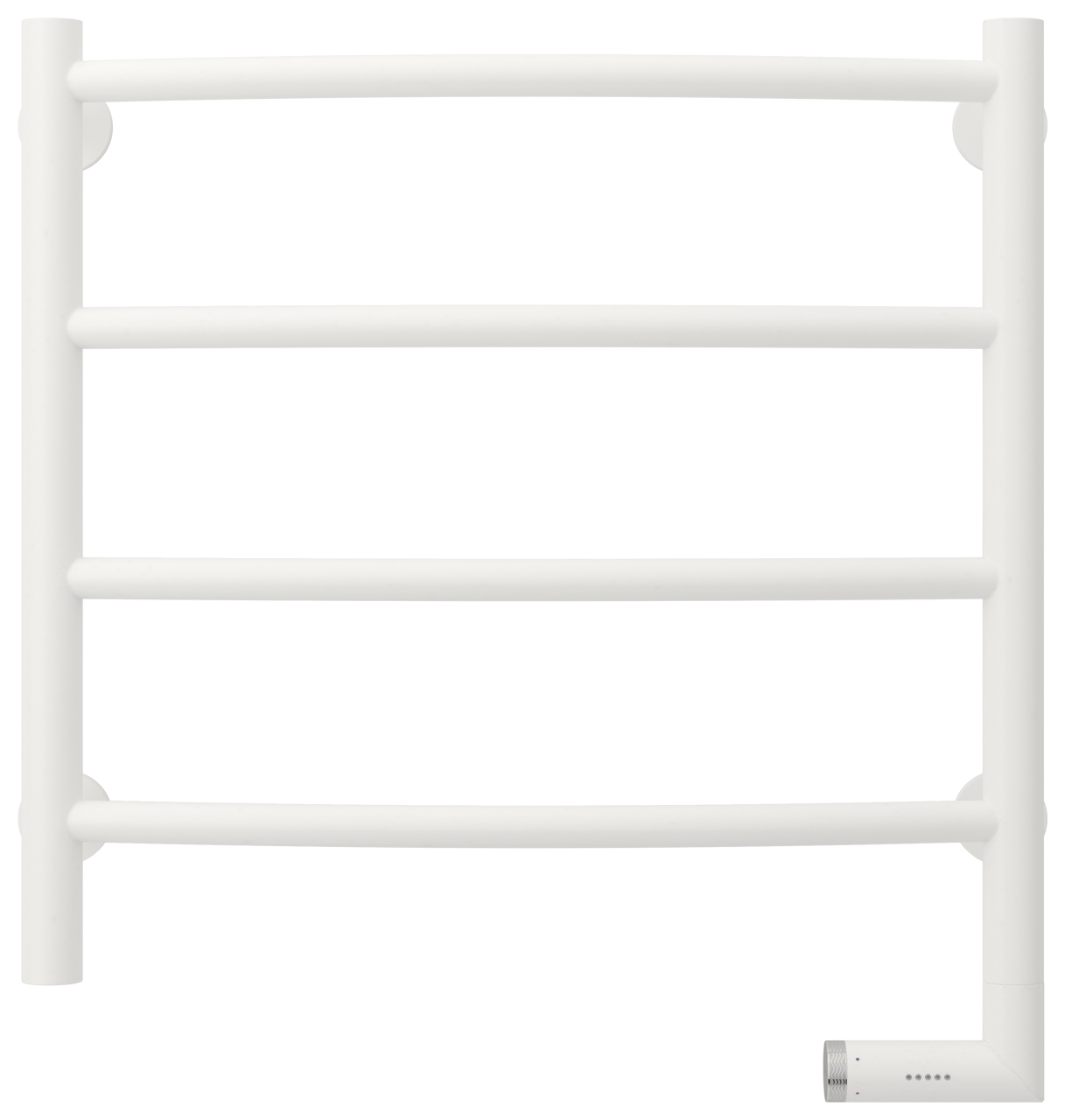 Полотенцесушители Полотенцесушитель электрический 500х500 / МЭМ правый (Матовый белый) 