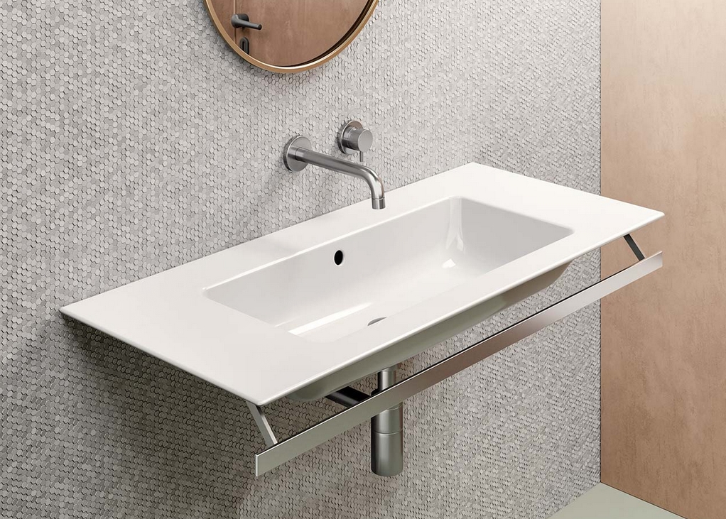 Раковины Раковина накладная/подевсная 460x1020 мм 