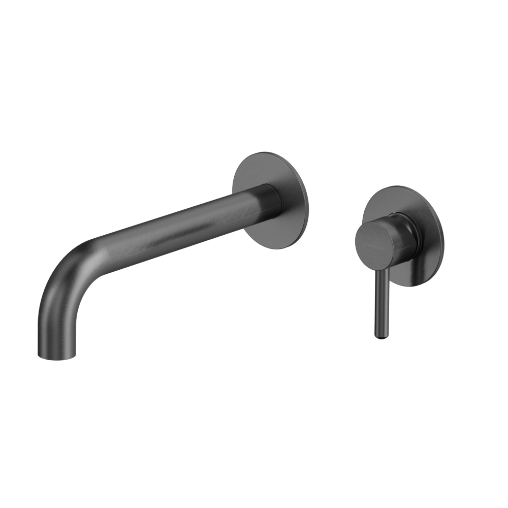 Смесители Смеситель для умывальника скрытого монтажа Y1215GM (оружейная сталь) 