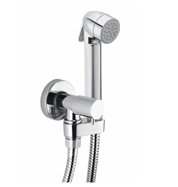 Смесители Talita Gom Гигиенический душ - комплект с запорным вентилем, хром 