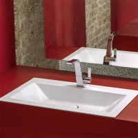 Раковины Раковина встраиваемая сверху 80x50 см, белая 