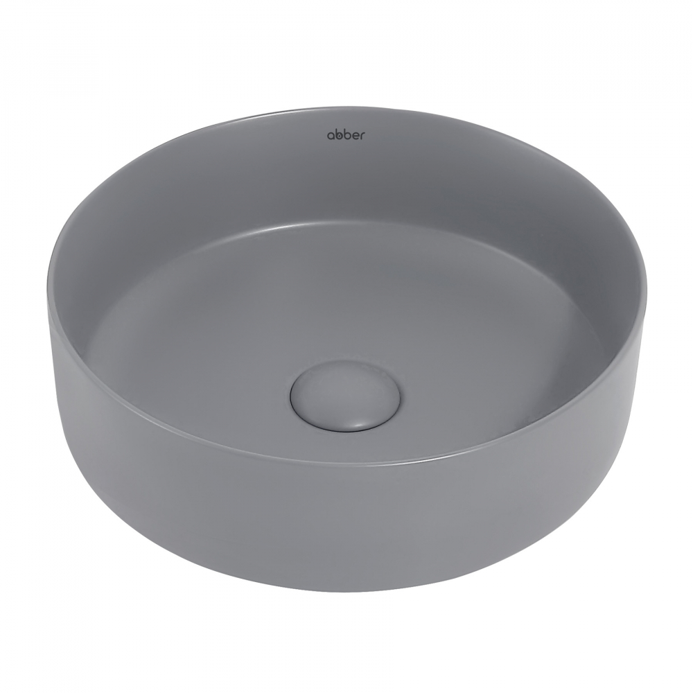 Раковины Раковина накладная 36х36 цвет серый 