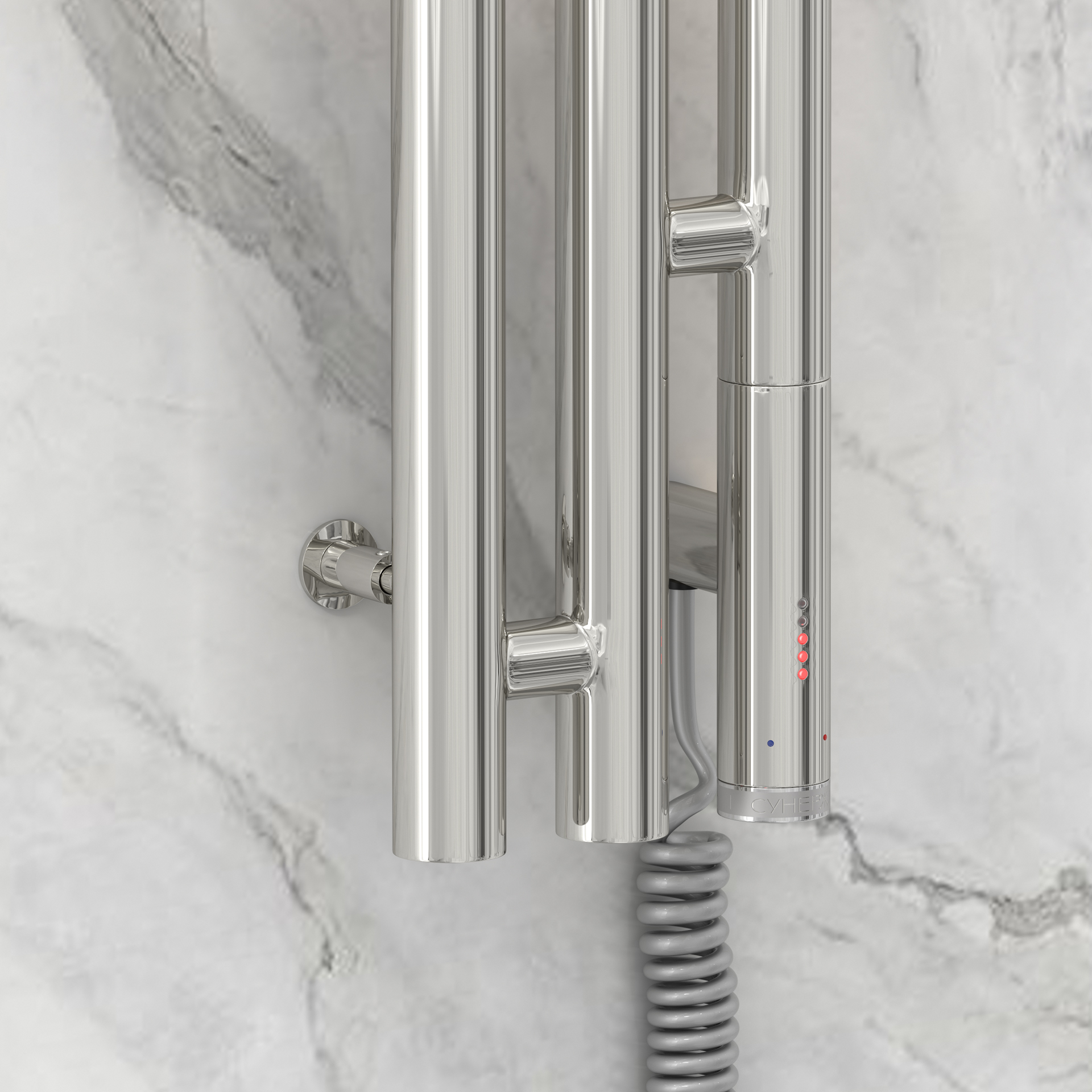 Полотенцесушители Полотенцесушитель электрический 1200х106 правый (Без покрытия) 