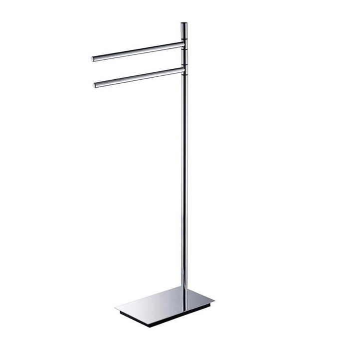 Стойка с аксессуарами 80.4 см, напольная, цвет хром