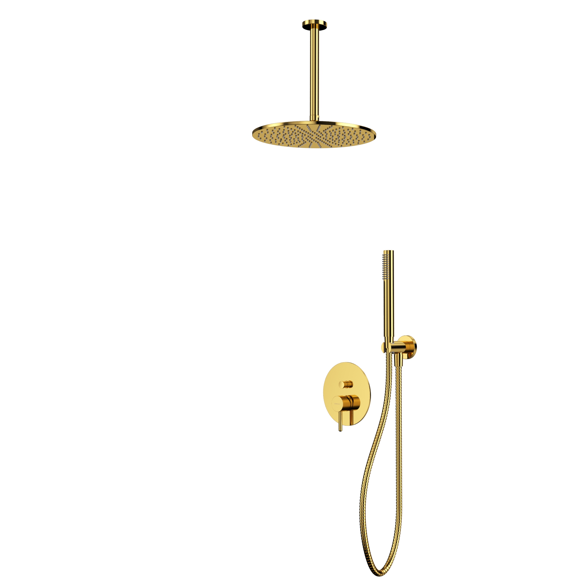 Душевая программа Система для душа скрытого монтажа YSET12GL (золото) 