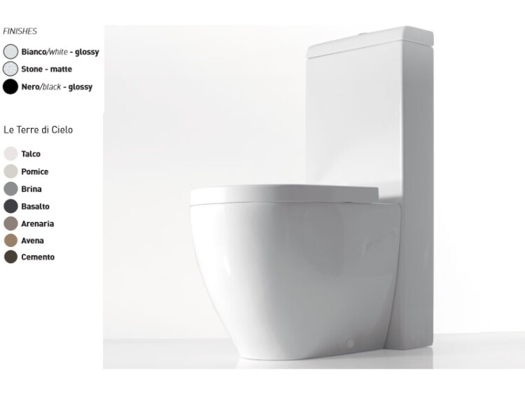 Сливной бачок, цвет Белый