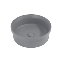 Раковины Раковина накладная 40х40 цвет серый 