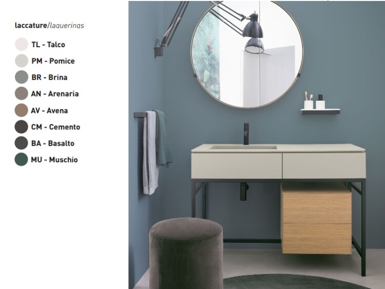 Мебель для ванной Тумба под раковину, цвет Pomice 