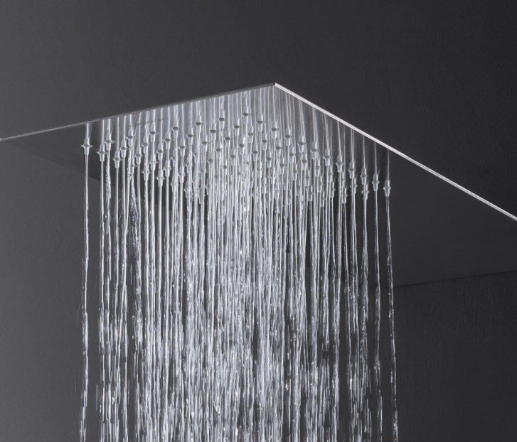 Душевая система 20,7x50,3x0,2 см, цвет Acciaio Satinato