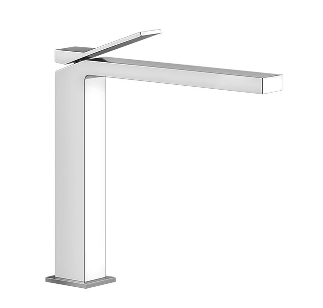 Смесители Высокий смеситель для раковины хром 