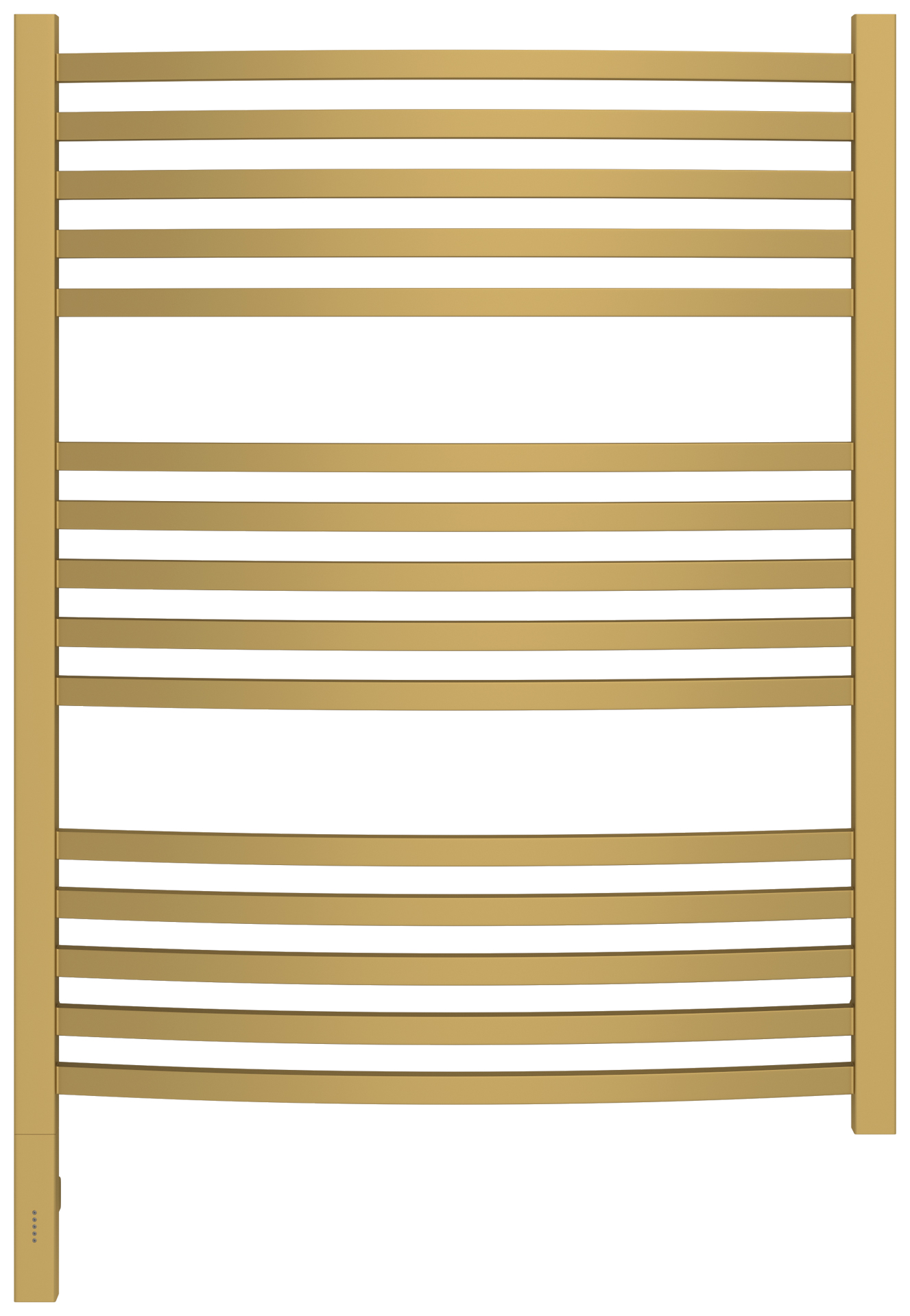 Полотенцесушители Полотенцесушитель электрический 800х600 МЭМ левый (Матовое золото) 