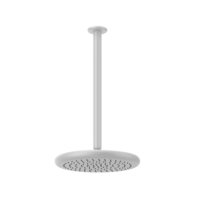 Душевая программа Верхний душ для потолочного крепления 306 мм с инд. высотой (50-1800мм), цвет белый 