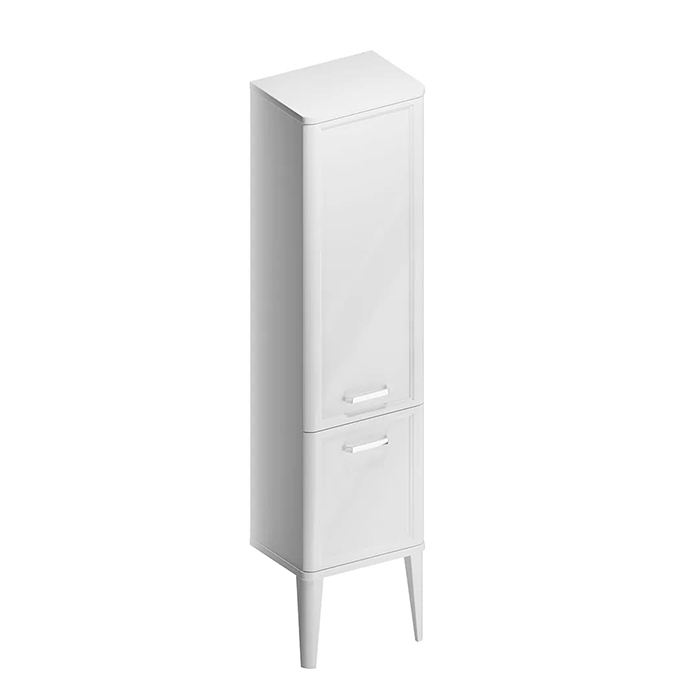 Пенал напольный/подвесной 150, белый глянцевый