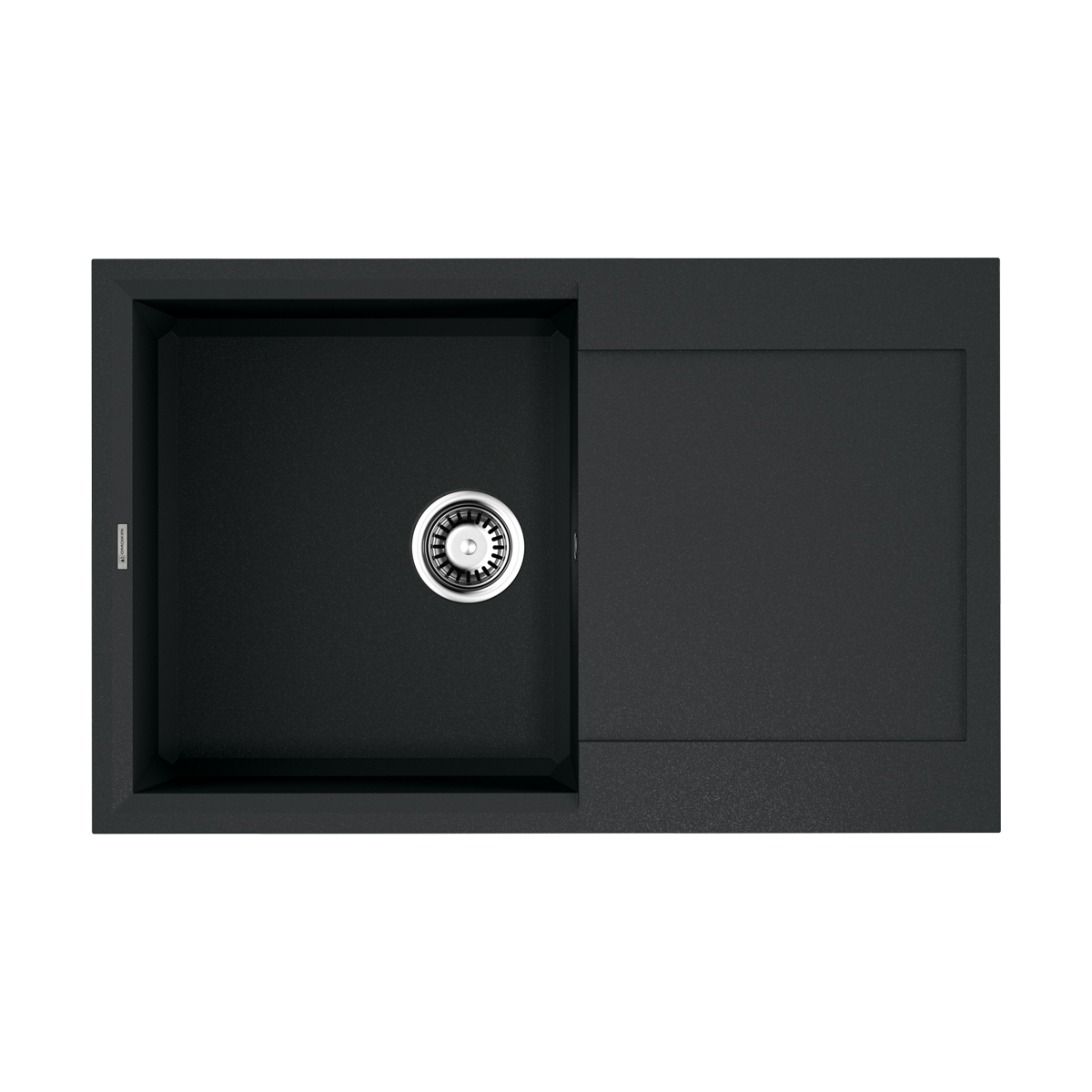 Кухонные мойки Кухонная мойка 790x500x200 Sakaime 79-BL Tetogranit/черный 