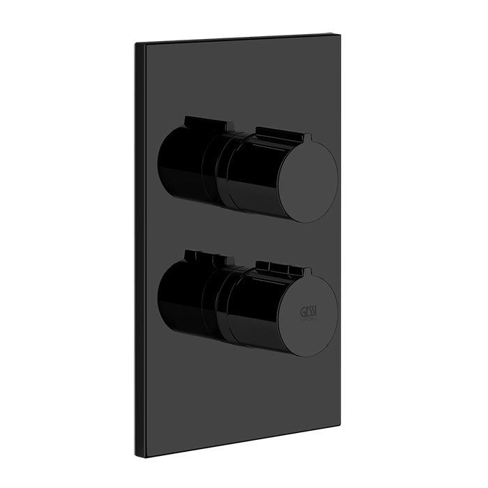 Смесители Внешние части для термостатического смесителя на 1 позицию, цвет Black XL 